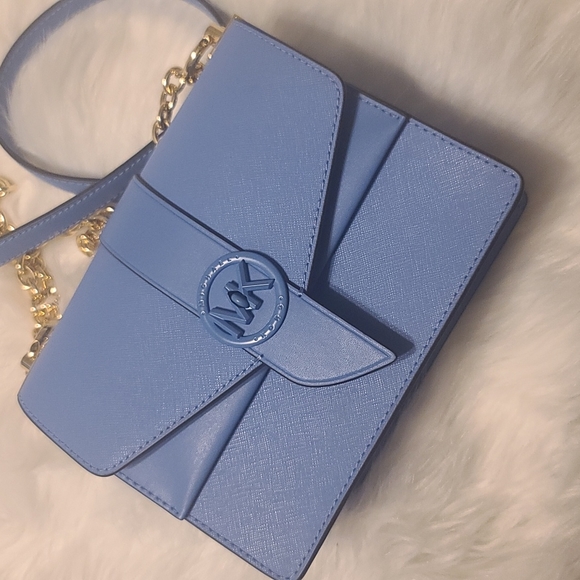 Beautiful Michael Kors Handbag French Blue - Picture 5 of 13